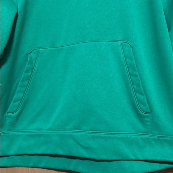 Under Armour Storm Cold Gear Women's XL Drawstring Hoodie Green Loose Activewear - Picture 4 of 11